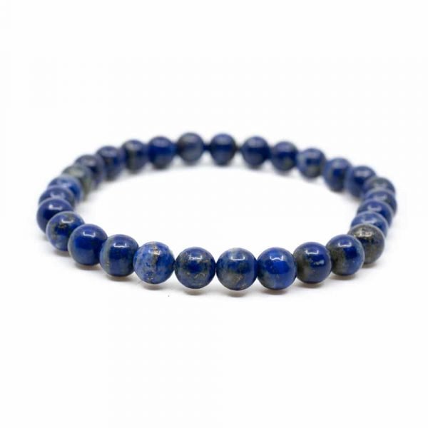 køb lapis lazuli armbånd med 6 mm sten