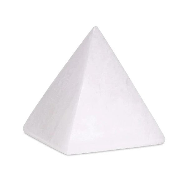 køb Selenit Pyramide på 4 cm