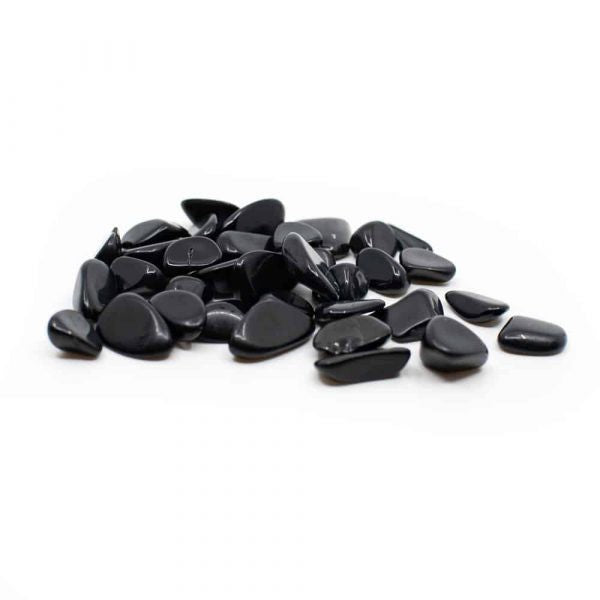 køb sort obsidian lommesten 2-3 cm