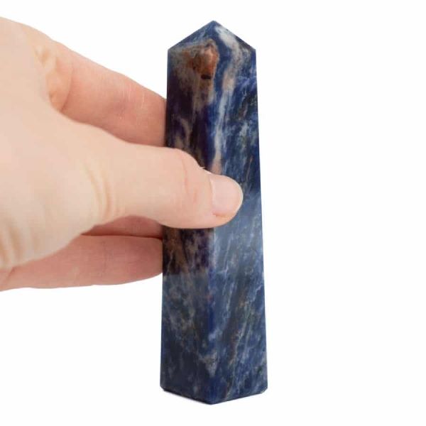 køb 4-sidet sodalit tårn 11 cm