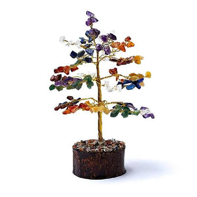 Chakra KrystalTræ - 18 cm