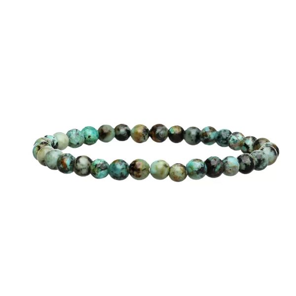 køb billig Afrikansk Turkis Armbånd - 6 mm