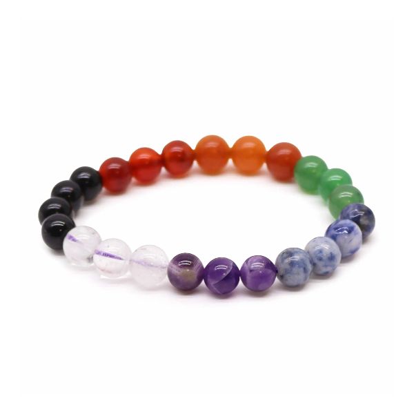 køb billig Chakra Armbånd - 8 mm