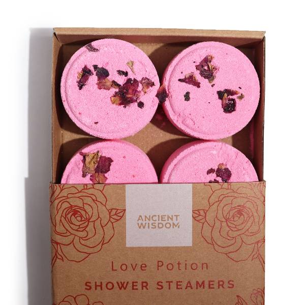 køb billig Love Potion Shower Steamer Gavesæt