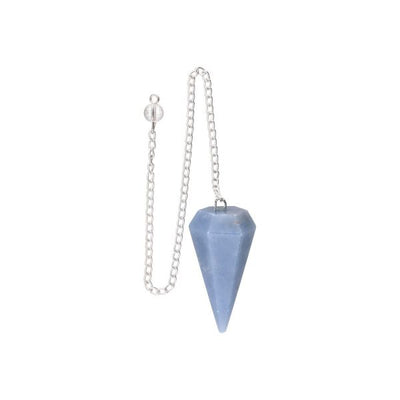 Angelit facet pendul – englenes sten