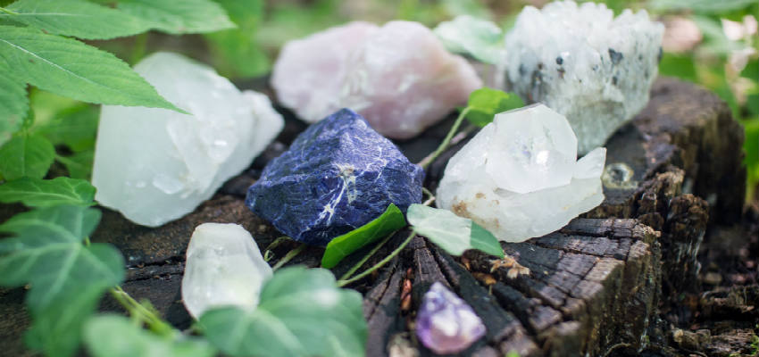 find de rigtige sten til healing