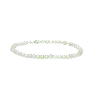Kinesisk jade armbånd 4 mm – fine jadeperler på elastik