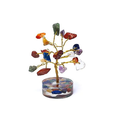Chakra KrystalTræ - 8 cm