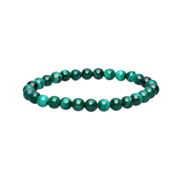 køb billig Malakit Armbånd - 6 mm