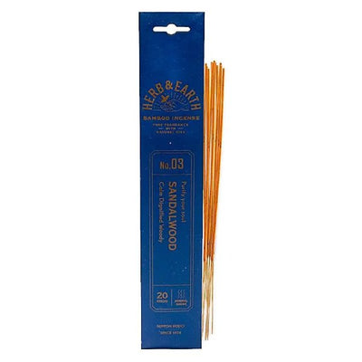 Herb & Earth - Sandalwood - Japansk røgelse