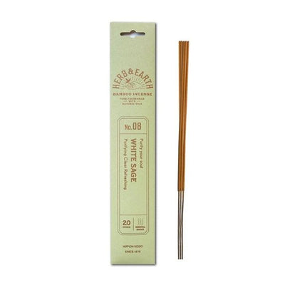 Herb & Earth - White Sage - Japansk røgelse