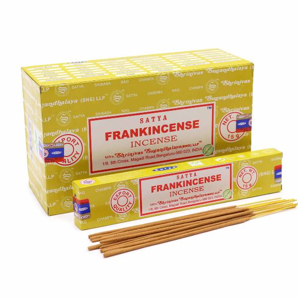 køb billige Satya Frankincense Røgelsespinde 15 gram
