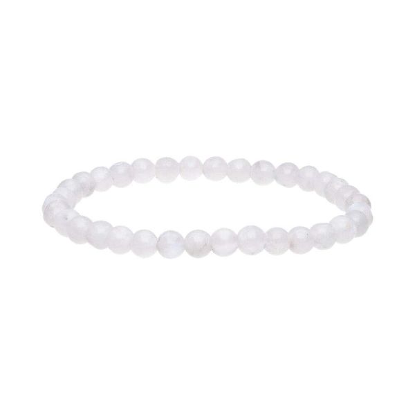 køb billig Selenit Armbånd - 6 mm