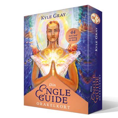 Din Engle Guide Orakel – Kyle Gray, 44 englekort på dansk