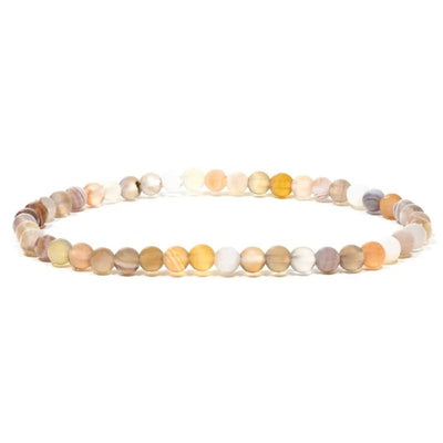 Agat Armbånd - 4 mm
