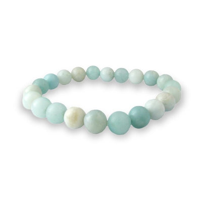 Amazonit Armbånd - 8 mm
