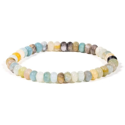 Amazonit Armbånd - 6 mm