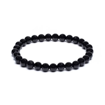 Shungit armbånd - 6 mm