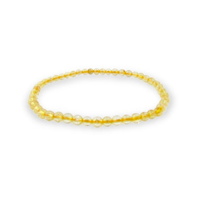 Citrin Armbånd - 4 cm