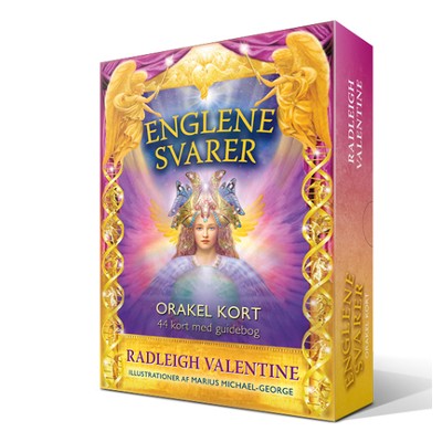 Englene Svarer orakelkort – Radleigh Valentine, 44 kort på dansk