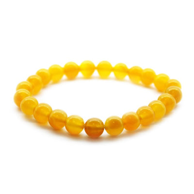 Honning Calcit Armbånd - 8 mm