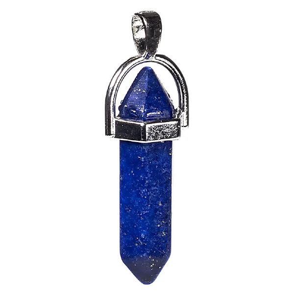 køb Facetslebet lapis lazuli vedhæng