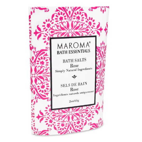 køb naturlig Maroma rose badesalt