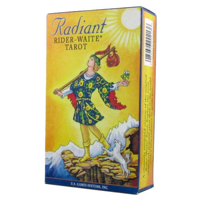 Radiant Rider-Waite Tarot – 78 tarotkort i stærke farver, engelsk