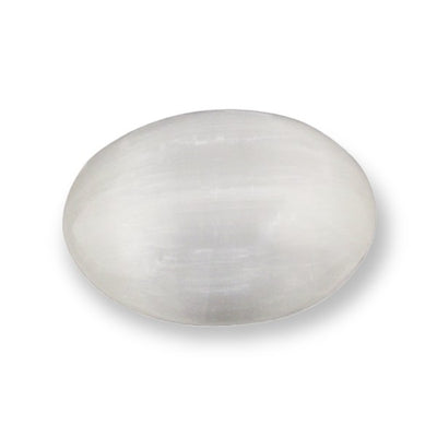 Selenit PalmStone - 6,5 cm