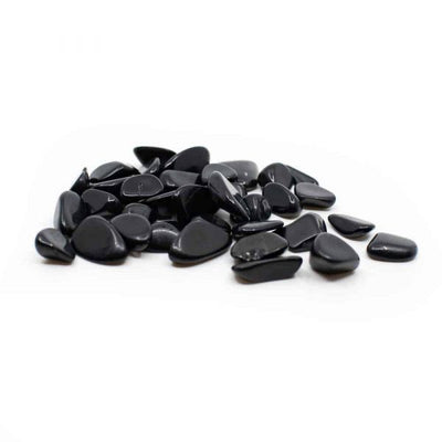 Sort Obsidian Lommesten - 2-3 cm