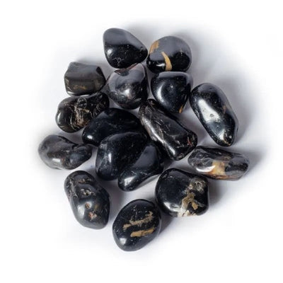 Sort onyx lommesten 3-4 cm – blankpoleret