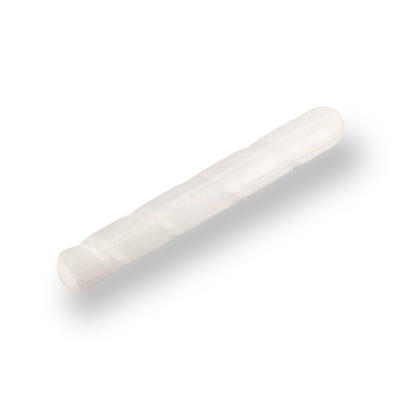 Selenit Spiral Healerstav Rund