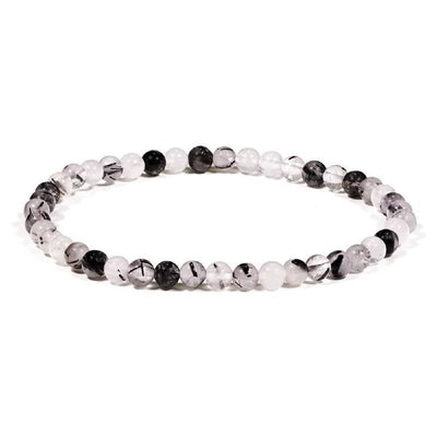 Turmalin Kvarts Armbånd - 4 mm
